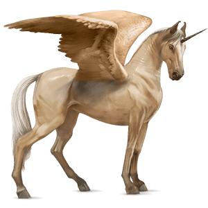 siivekäs ratsuyksisarvinen trakehner palomino