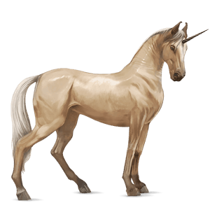ratsuyksisarvinen marwarinhevonen palomino