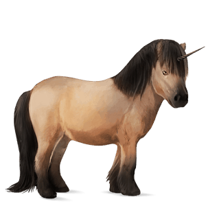 yksisarvisponi shetlanninponi kellanvaalea
