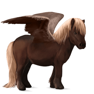 pegasosponi shetlanninponi sysirautias, liinaharja