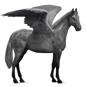 ratsupegasos tennesseenwalker tummanruunikko