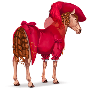 ratsuhevonen hevosen milady de winter väritys