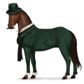 poni hevosen tarkastaja lestrade väritys