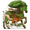ratsuhevonen mustangi tummanruunikko