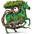 ratsuhevonen andalusianhevonen harmaanruskea