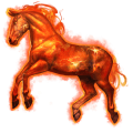 ylimaallinen hevonen punainen jättiläinen