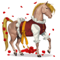 ratsuhevonen appaloosa musta, leopardikuvio