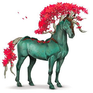 ylimaallinen hevonen bonsai