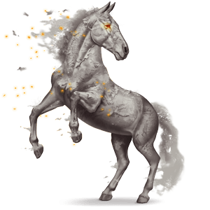 ylimaallinen hevonen tuhka