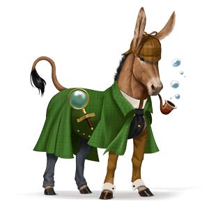 ylimaallinen hevonen sherlock holmes