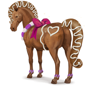 ylimaallinen hevonen gingerbread