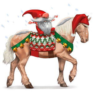 ylimaallinen hevonen glædelig jul